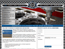 Tablet Screenshot of midwestcylinderhead.com